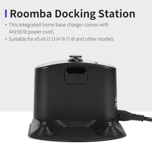 Roomba Charger For Roomba Charger Dock - Replacement Charging Base for iRobot Roomba e5 e6 i1 i3 i4 i6 i7 i8 500 600 700 800 900 Robots ADF-N1 17170 17064 4452369
