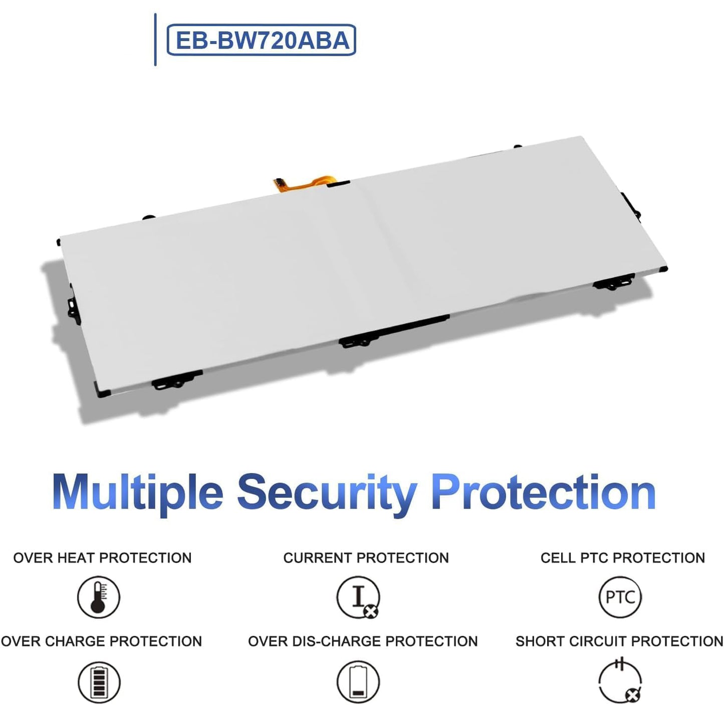EB-BW720ABA Battery for Samsung Chromebook Plus V2, Chromebook 4/4+, & Galaxy Book 12