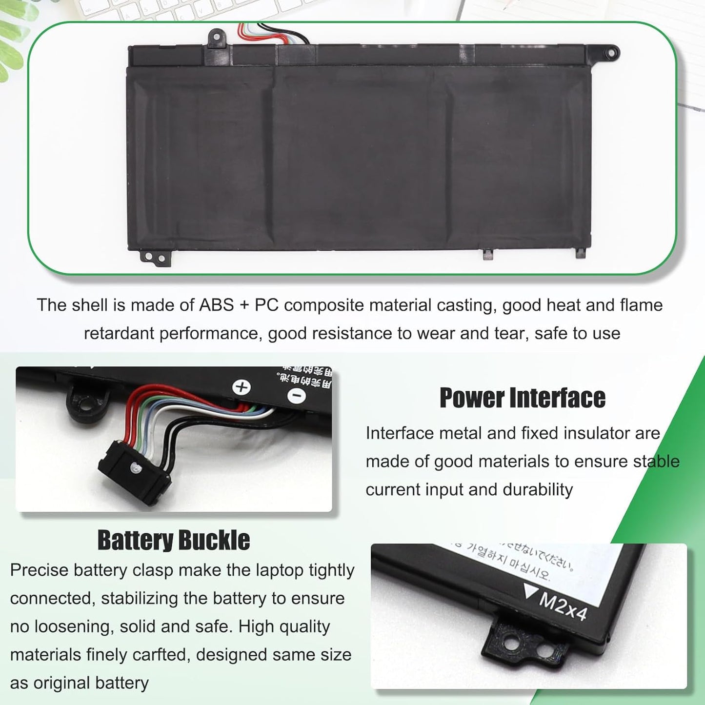 L19M3PDA L19C3PDA Laptop Battery Replacement for Lenovo ThinkBook 14 G2 ITL are 14 G3 ACL ITL 14 G4 ABA IAP 15 G2 ITL are 15 G3 ACL ITL 15 G4 ABA IAP Series L19L3PDA L19D3PDA 11.52V 45Wh