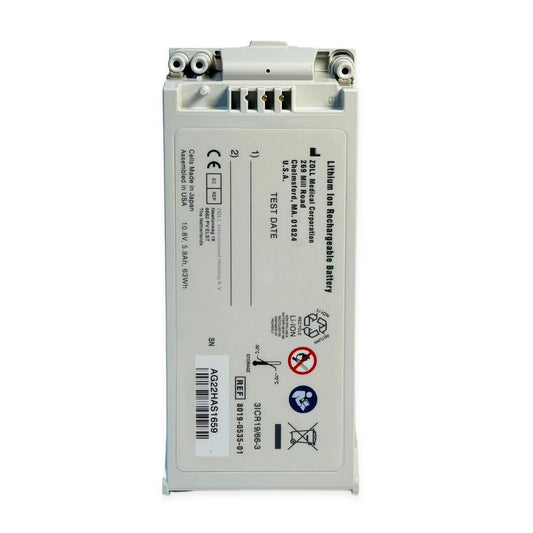 Genuine Replacement Battery 8019-0535-01 for ZOLL R Series & E Series | 10.8V 5.8Ah Rechargeable Li-Ion Pack