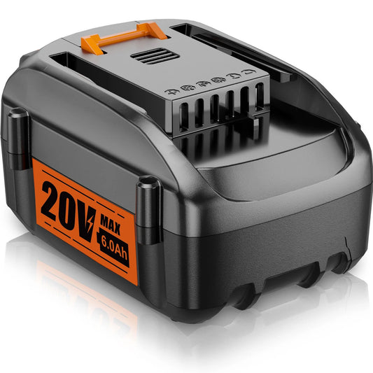 2PCS 20V Battery MAX Extend Lithium 20 Volt WA3520 WA3525 WA3575 WG155 For WORX