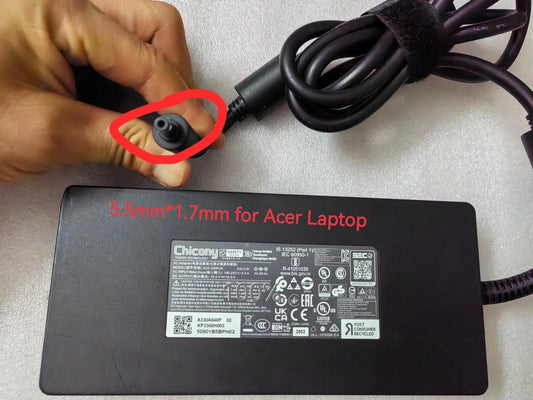 Genuine Chicony A23-330P2A 330W Charger for Acer Predator Helios Neo 16 AI PHN16-73