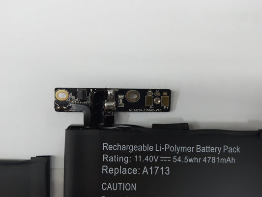 Genuine A1708 A1713 Laptop Battery Replacement for MacBook Pro 13 Inch A1708 (Late 2016, Mid 2017, Mid 2019, 2020), EMC 2978 3164, A2171 Battery for MacBook Pro 13 Inch A2159 (2019) A2289 (2020) A2338 (2020)