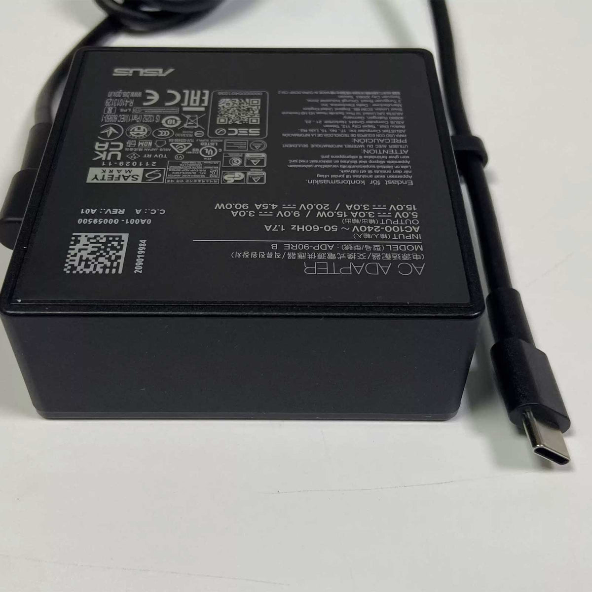 ASUS ADP-90RE B 90W USB-C Charger for Zenbook 14X OLED UX5400ZB-DB74T