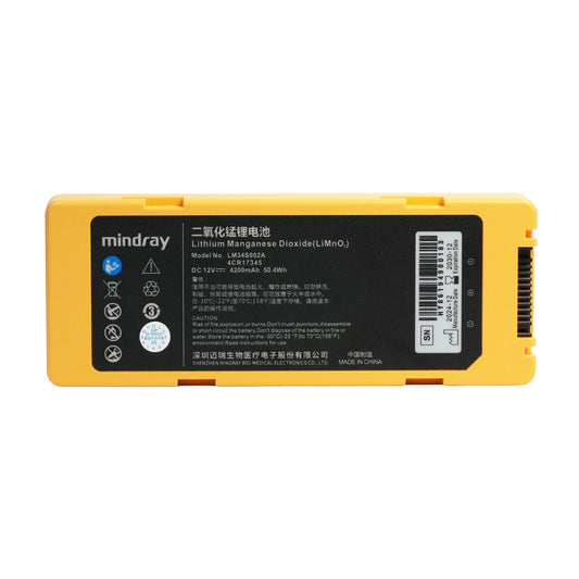 New Original LM34S002A Battery For Mindray AED defibrillator C1/C2/S1/S2 4200mAh
