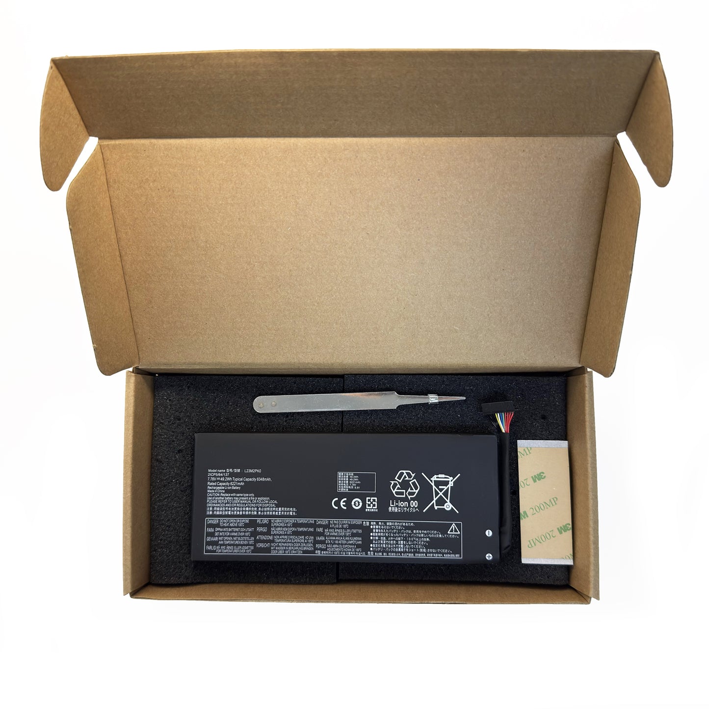 Buy Replacement L23M2PK0 Battery for Lenovo Legion Go Handheld PC - 49.2Wh Capacity, Also Fits L23B2PK0