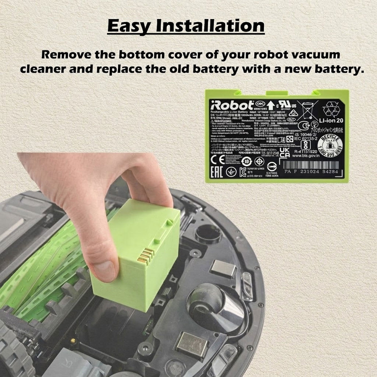 Genuine ABL-D1 iRobot Roomba e5 e6 i1 i2 i3 i4 i5 i6 i7 i7+ i8 j5+ J6 J7 Battery
