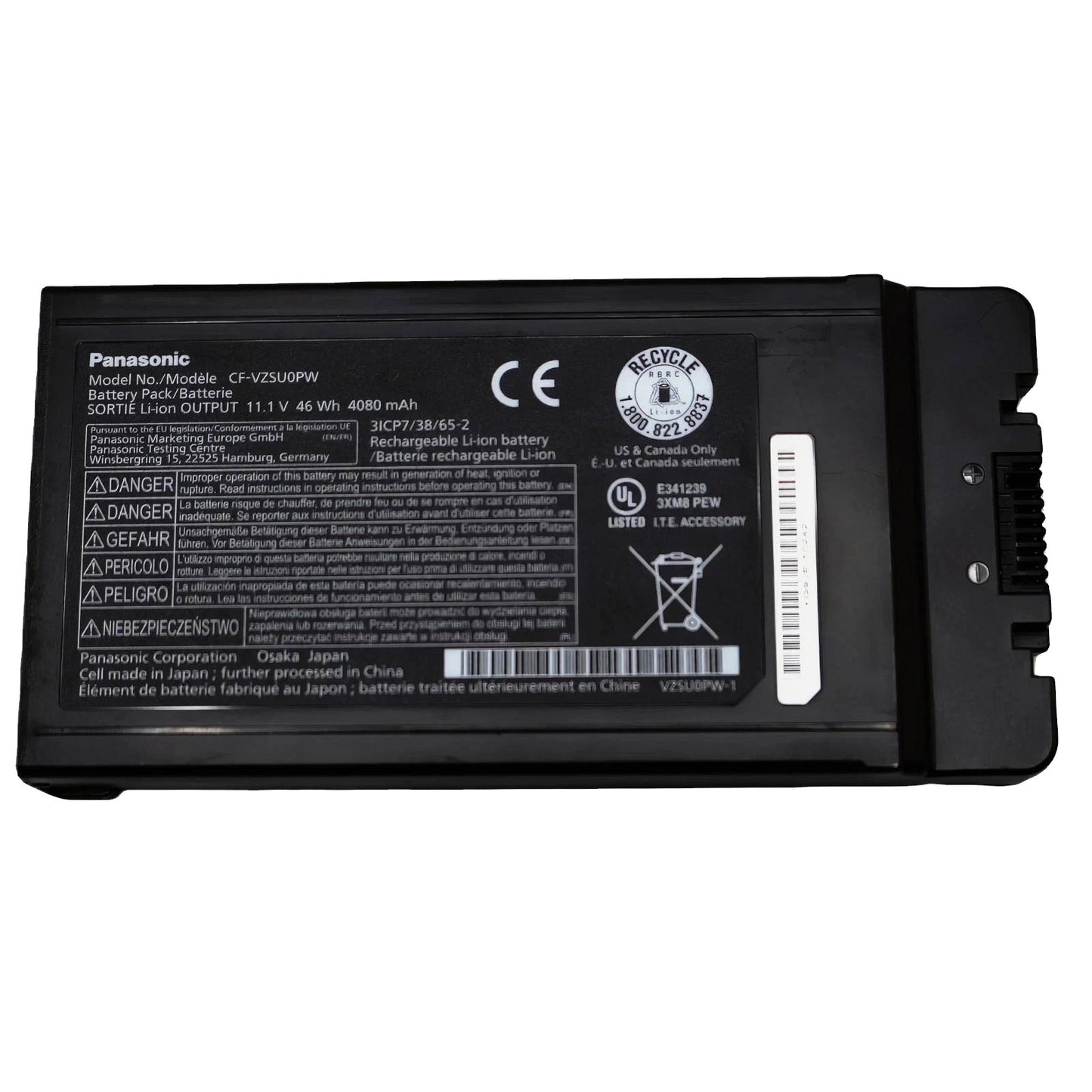 New Genuine 46Wh CF-VZSU0PW Battery for Panasonic Toughbook CF-54