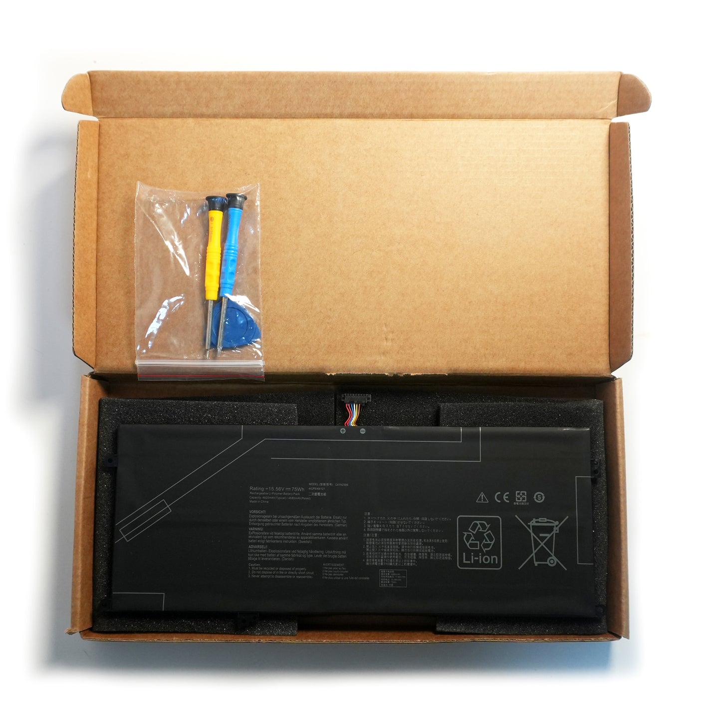 C41N2306 Laptop Battery Replacement for ASUS Vivobook S 15/16 OLED & Zenbook 14/16 Models