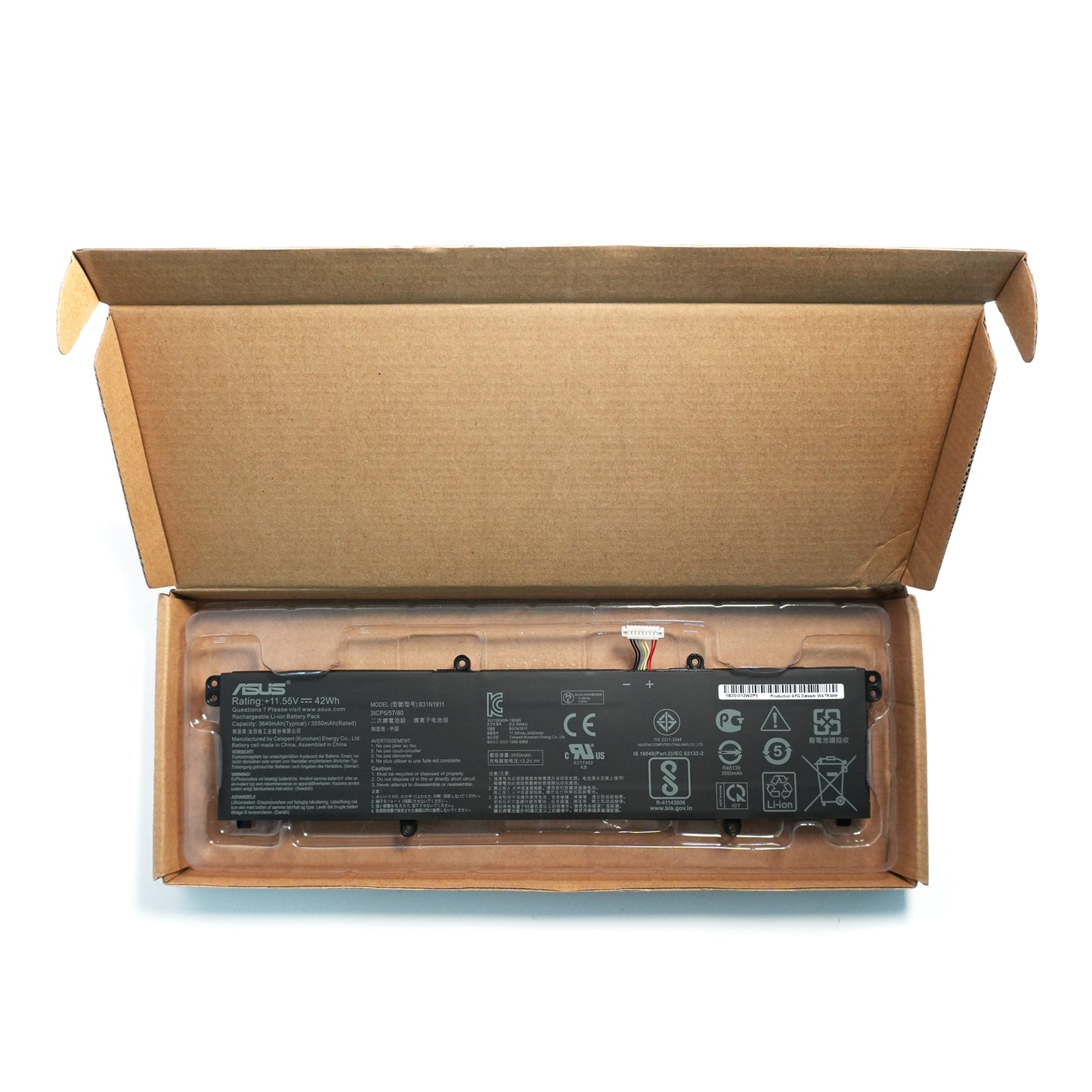 New Genuine B31N1911 Battery for ASUS VivoBook Flip TP470EA, TP470EZ, X421DA Laptops | USA