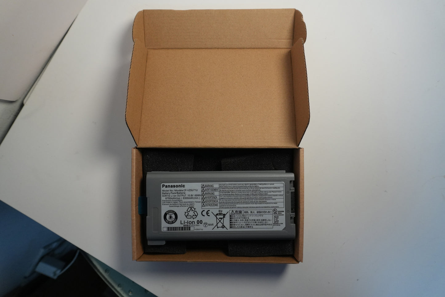 Genuine Replacement Battery for Panasonic Toughbook CF-30, CF-31, CF-52, and CF-53 Rugged Laptops