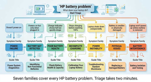HP Battery Problems: Symptom-to-Fix Directory