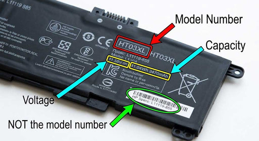 Before You Order an HP Battery: The 4-Way Model Number Check