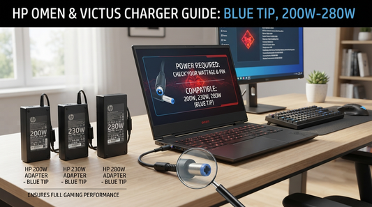 HP OMEN & Victus Charger Guide: Blue Tip, 200W-280W