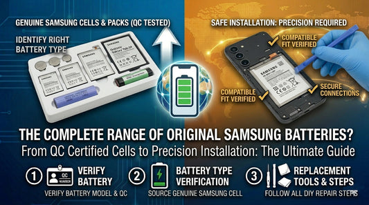 Complete range of Samsung original batteries
