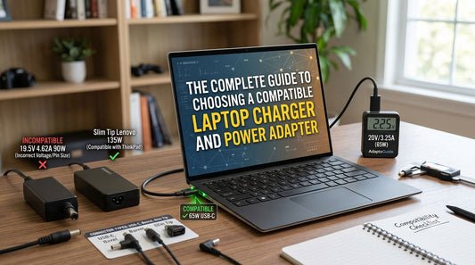 The complete guide to choosing a compatible laptop charger and power adapter