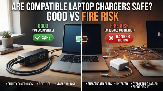 Are Compatible Laptop Chargers Safe? What Separates a Good One From a Fire Risk