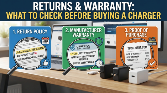Returns & Warranty: What to Check Before You Buy a Replacement Charger