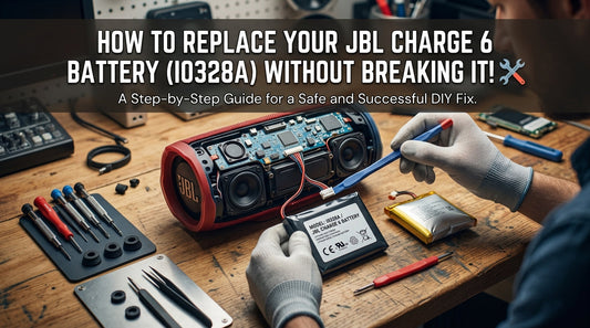 How to Replace Your JBL Charge 6 Battery (I0328A) Without Breaking It?