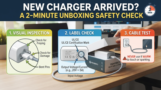Your New Charger Just Arrived: A 2-Minute Unboxing Self-Check Before You Plug It In