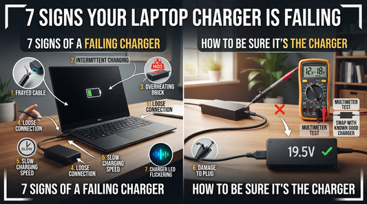 7 Signs Your Laptop Charger Is Failing (and How to Be Sure It's the Charger)