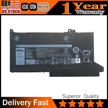 GENUINE Dell Laptop Battery 0G74G | For Latitude 5300 2-in-1, 5310, 7300, 7400 | 42Wh