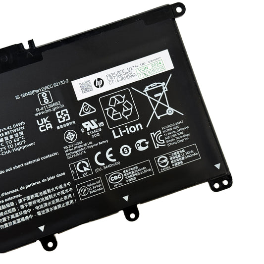 Genuine HW03XL 41.04Wh Laptop Battery for HP Pavilion 15-EG, 15-EH, 17-CN, 17-CP Series