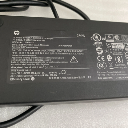 New Genuine 280W TPC-CA61 AC Adapter for HP Engage One Pro All-in-One System
