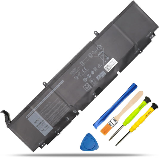 XG4K6 Laptop Battery Replacement for Dell XPS 17 9700 9710 9720 9730 Precision 5750 5760 5770 Series P92F P92F001 P92F002 P92F003 01RR3 F8CPG OF8CPG 5XJ6R KVPMY 0YY3V KRDHV 11.4V 97Wh 8071mAh