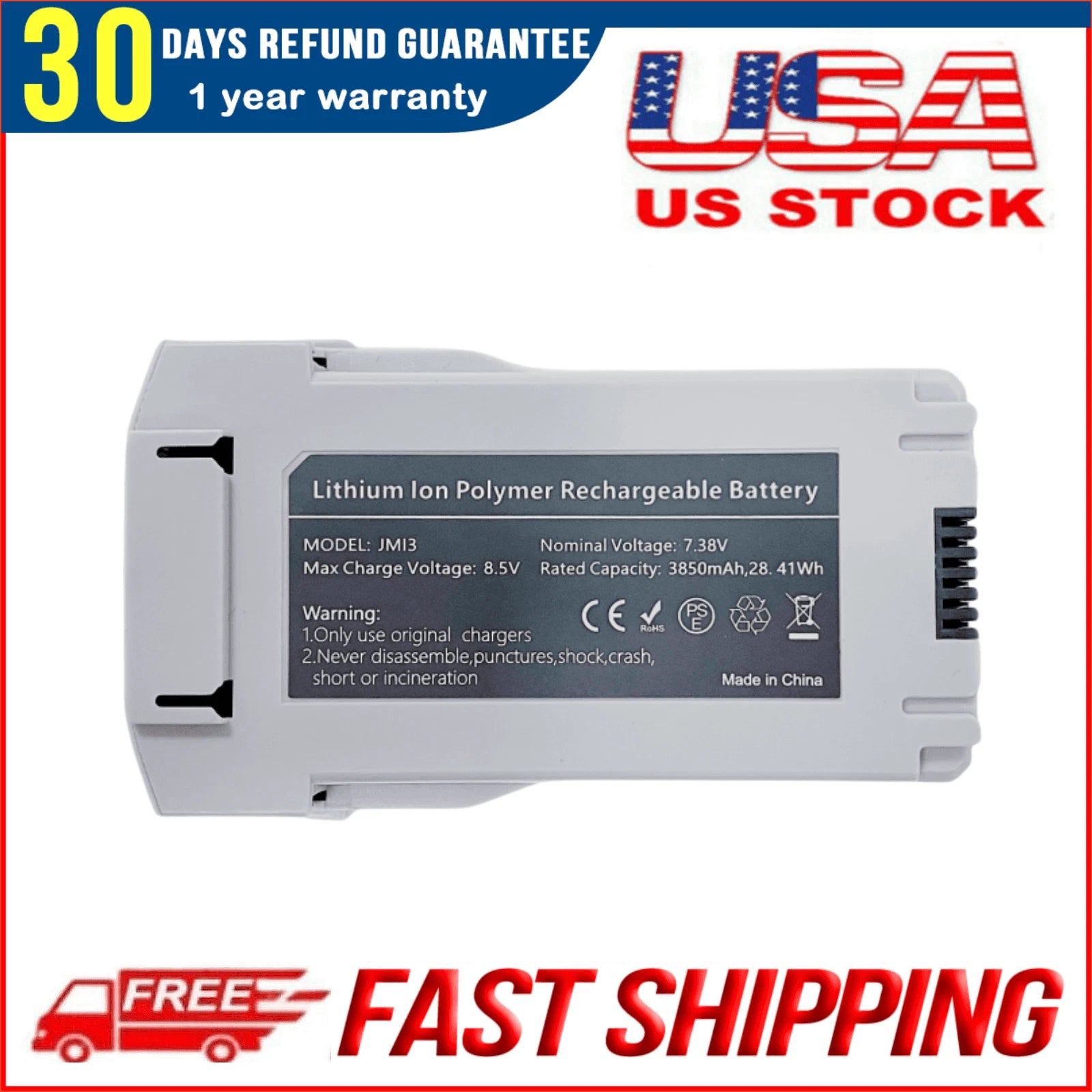 Genuine 28.41Wh DJI Mini 3 Series Intelligent Battery Plus for Mini 3 Pro & Mini 4 Pro