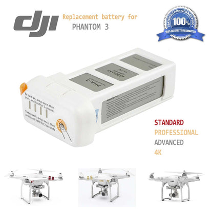Genuine 68.4Wh 4500mAh DJI Phantom 3 Standard Advanced Pro Intelligent Battery