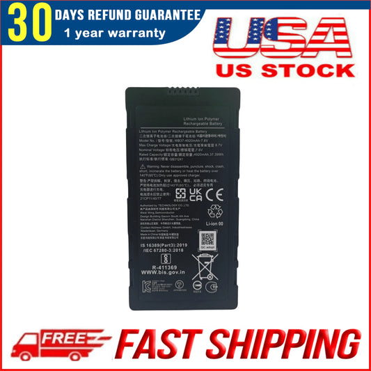 Genuine Replacement Battery for DJI WB37 Model - Compatible with Cendence, CrystalSky & More