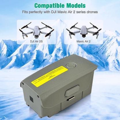 Intelligent Flight Battery for DJI Mavic Air 2 and Air 2S Drones - 3750mAh