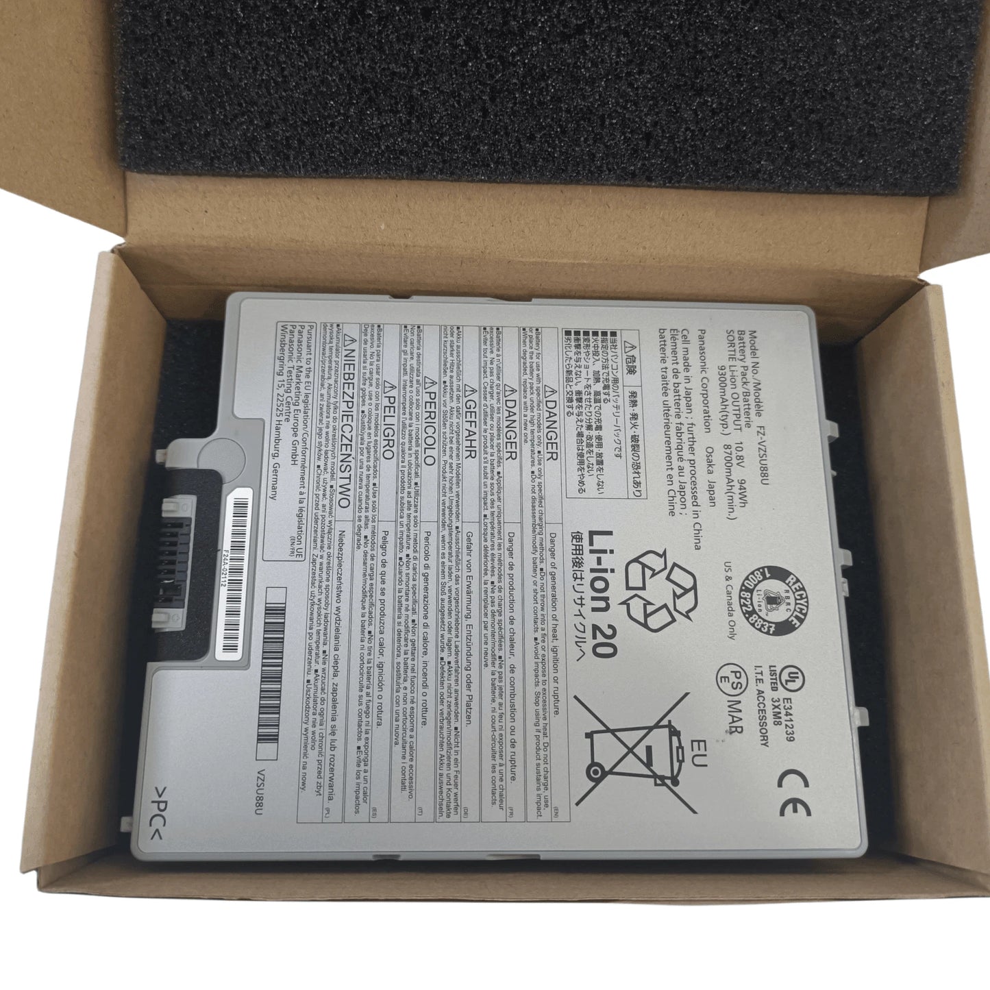 New FZ-VZSU88U 94Wh Battery for Panasonic Toughpad FZ-G1 Rugged Tablet