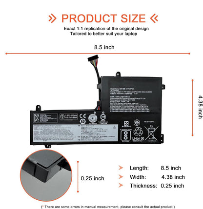 Genuine L17M3PG2 Laptop Battery for Lenovo Legion Y7000-2019, Y530, Y545, Y540, and Y7000P Series