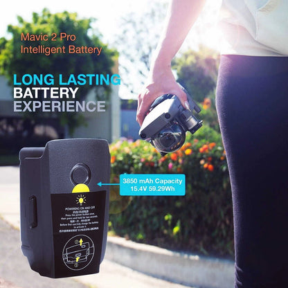 Genuine Intelligent Replacement Battery for DJI Mavic 2 Series - 15.4V 3850mAh