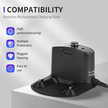 Roomba Charger For Roomba Charger Dock - Replacement Charging Base for iRobot Roomba e5 e6 i1 i3 i4 i6 i7 i8 500 600 700 800 900 Robots ADF-N1 17170 17064 4452369