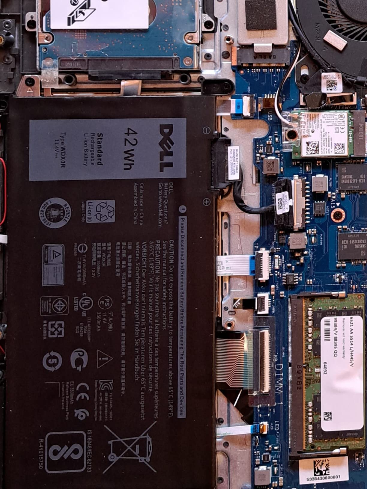 Genuine WDX0R Laptop Battery for dell Inspiron 15 7579 7569 5578 5565 5567 5568 5570 5775 5579 7560 7570 13 5378 5368 7375 7368 7378 17 5765 5767 5770 Series P69G001 P58F P58F001 P75F P66F P69G 3CRH3