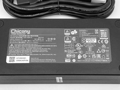 A20-330P1A 330W OEM Charger for Acer Predator Helios 300 500 PH317-55 PH315-54