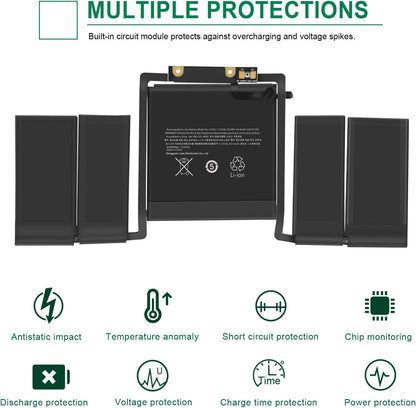 New Genuine A1819 OEM Battery for Apple MacBook Pro 13" A1706 Late 2016 Mid 2017