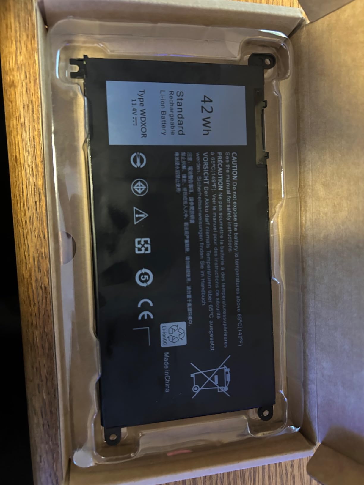 Genuine WDX0R Laptop Battery for dell Inspiron 15 7579 7569 5578 5565 5567 5568 5570 5775 5579 7560 7570 13 5378 5368 7375 7368 7378 17 5765 5767 5770 Series P69G001 P58F P58F001 P75F P66F P69G 3CRH3