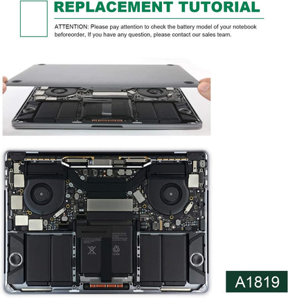 New Genuine A1819 OEM Battery for Apple MacBook Pro 13" A1706 Late 2016 Mid 2017