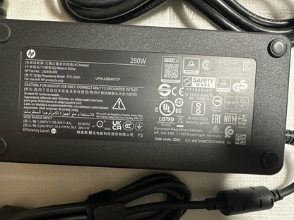 New Genuine 280W TPC-CA61 AC Adapter for HP Engage One Pro All-in-One System
