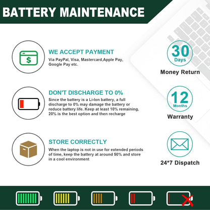 New Genuine A1819 OEM Battery for Apple MacBook Pro 13" A1706 Late 2016 Mid 2017