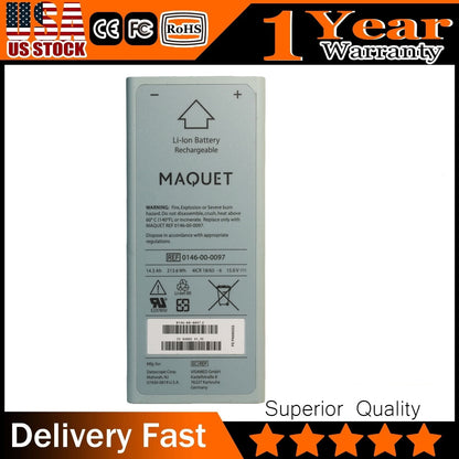 New Original REF 0146-00-0097 Battery for MAQUET CARDIOSAVE Hybrid & Datascope IABP