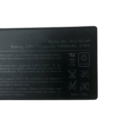 515783-4P 515783PH-4P Battery for AUTEL MaxiCOM MK908P MK908 Pro Scanner Replacement