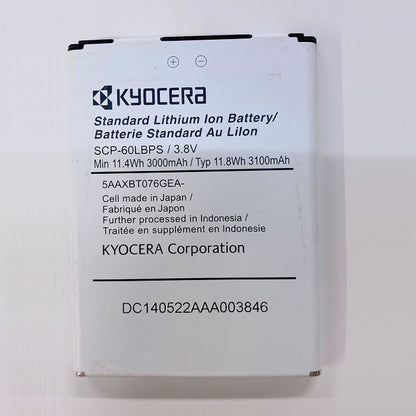 Kyocera SCP-60BPS Battery for DuraXV Extreme E4810 DuraXE Epic E4830 Phones