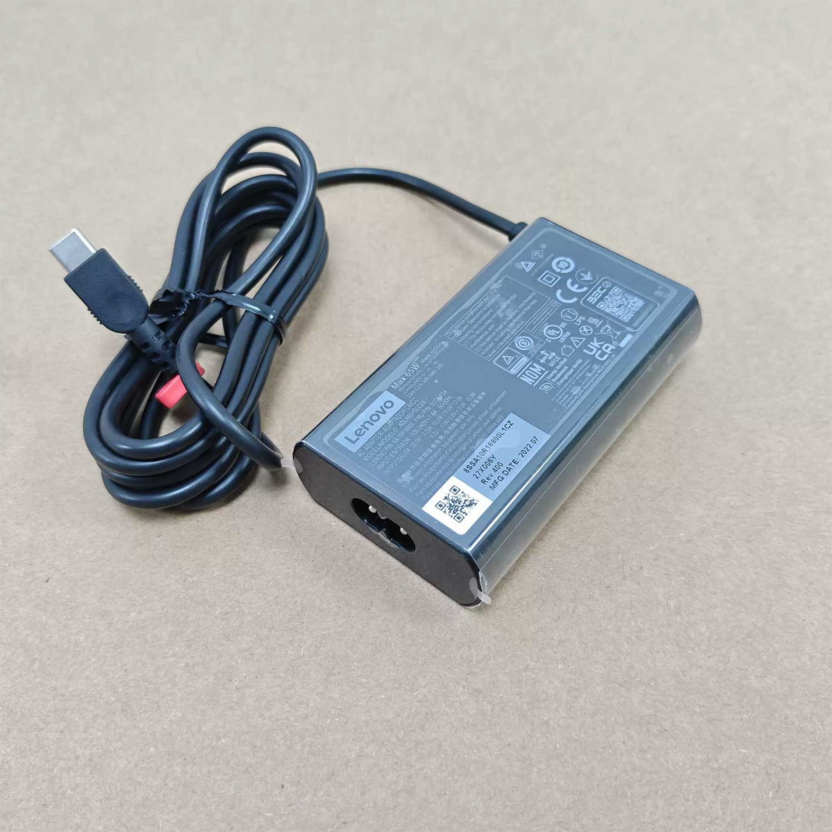 Lenovo 65W USB-C Charger ADLX65YSLC2A SA10R16900