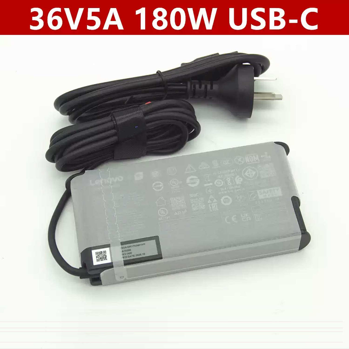 Lenovo ADL180YGSHC3A 180W USB-C Charger 36V 5A
