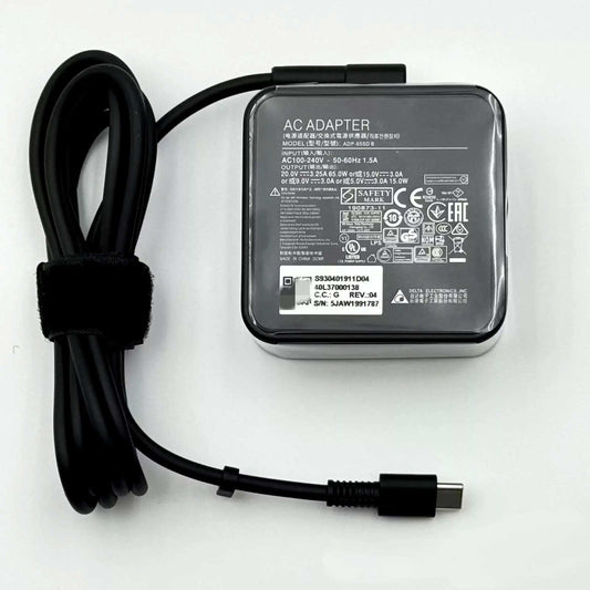 New Original ASUS ROG Zephyrus G14 GA401II-HE046T ADP-65SD B 65W USB-C Charger